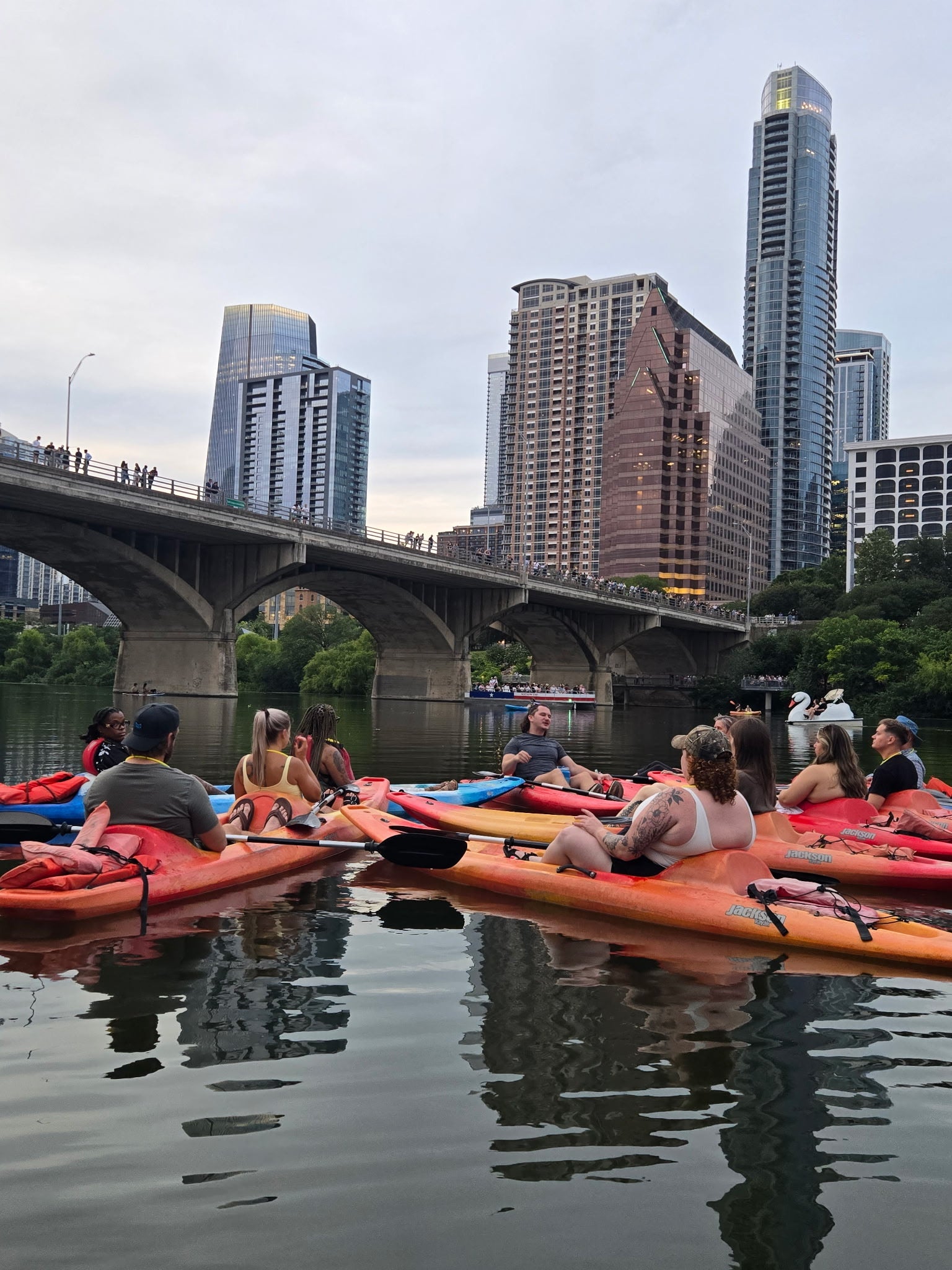 Austin Sunset Bat Watching Kayak Tour
