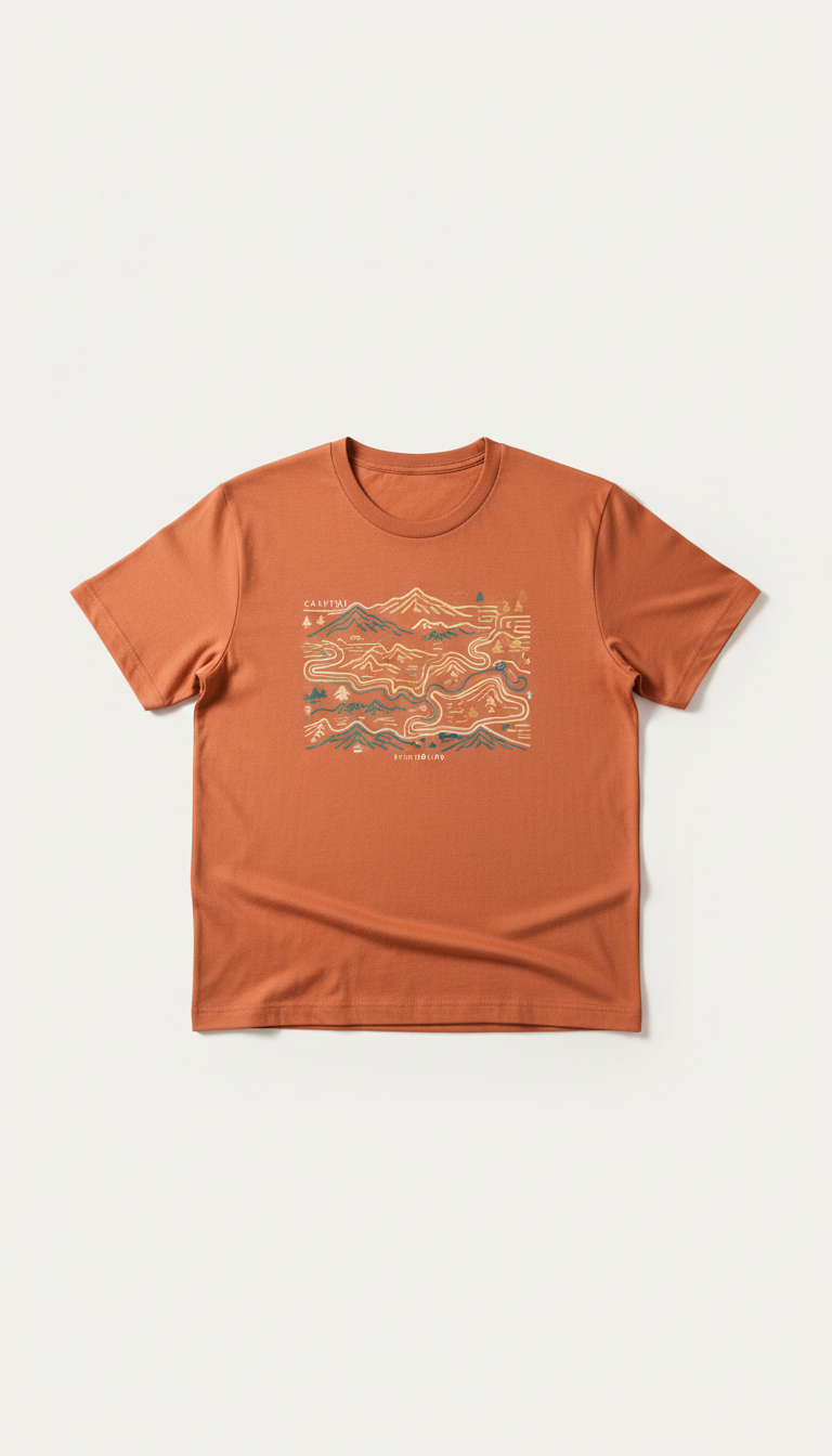 Bold Graphic Cactus Print Tee